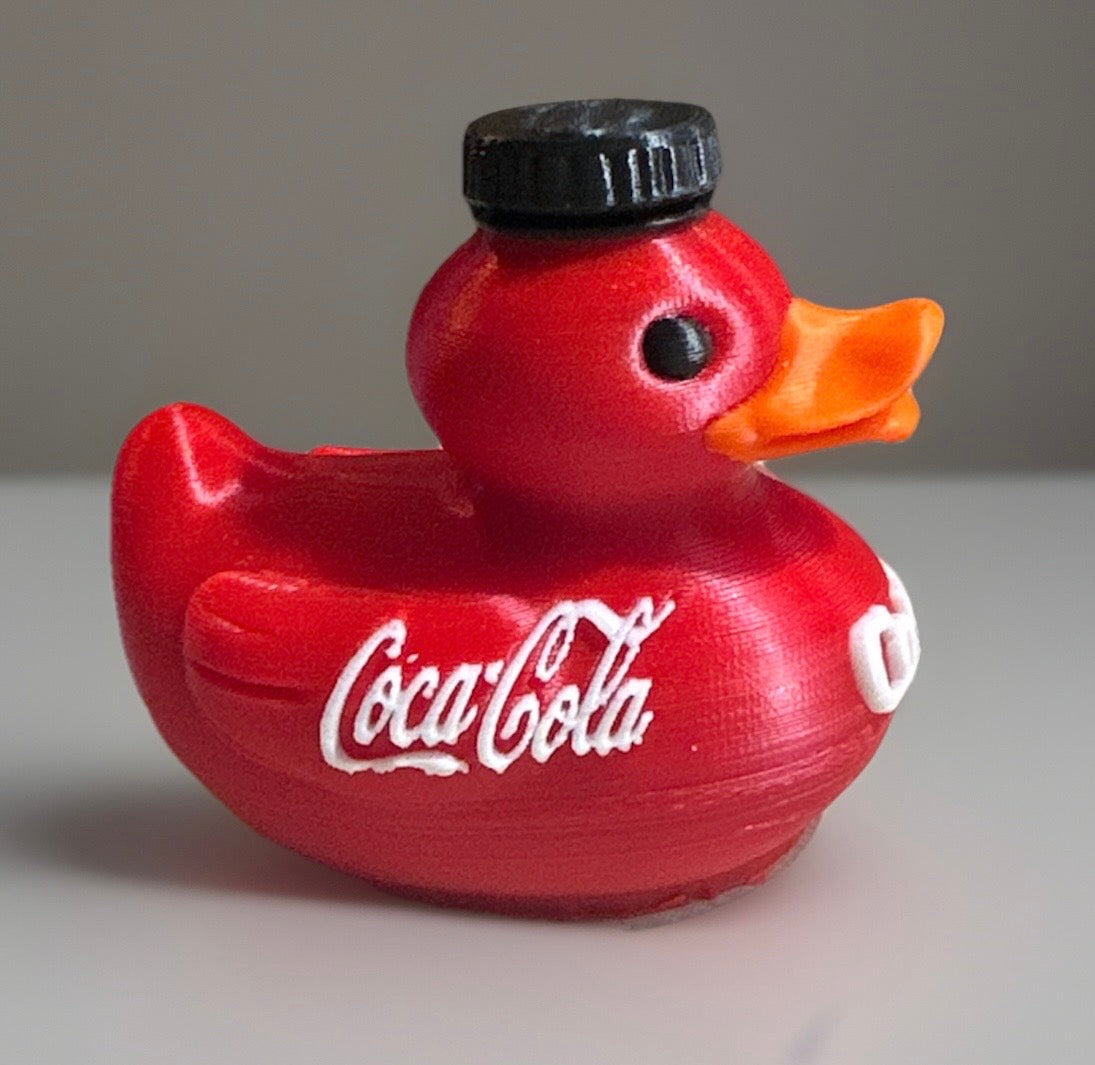 Reed's 3D Printed Coca-Cola 
Duck-Collectible