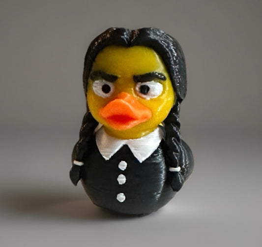 Wednesday Addams 3D Printed Duck Made By Reed’s