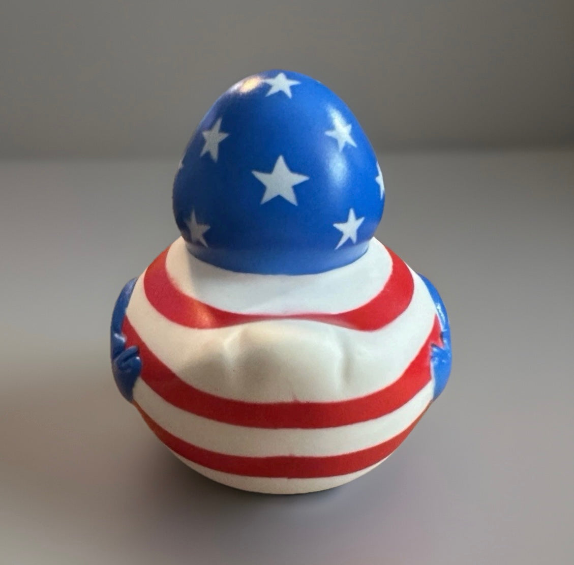 Red White and Blue Rubber Duck 3.5”