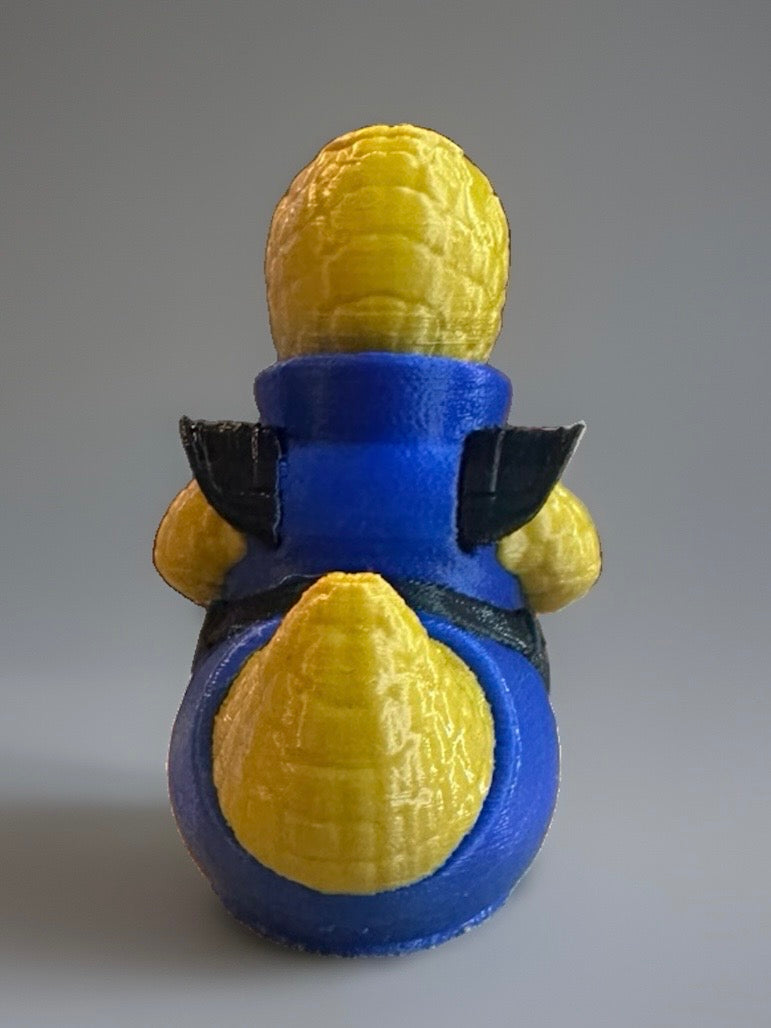Cobra Commander (I Was Once a Man) - G.I. Joe 3D Printed Duck made by Reeds Rubber Ducks and Sensory Shop