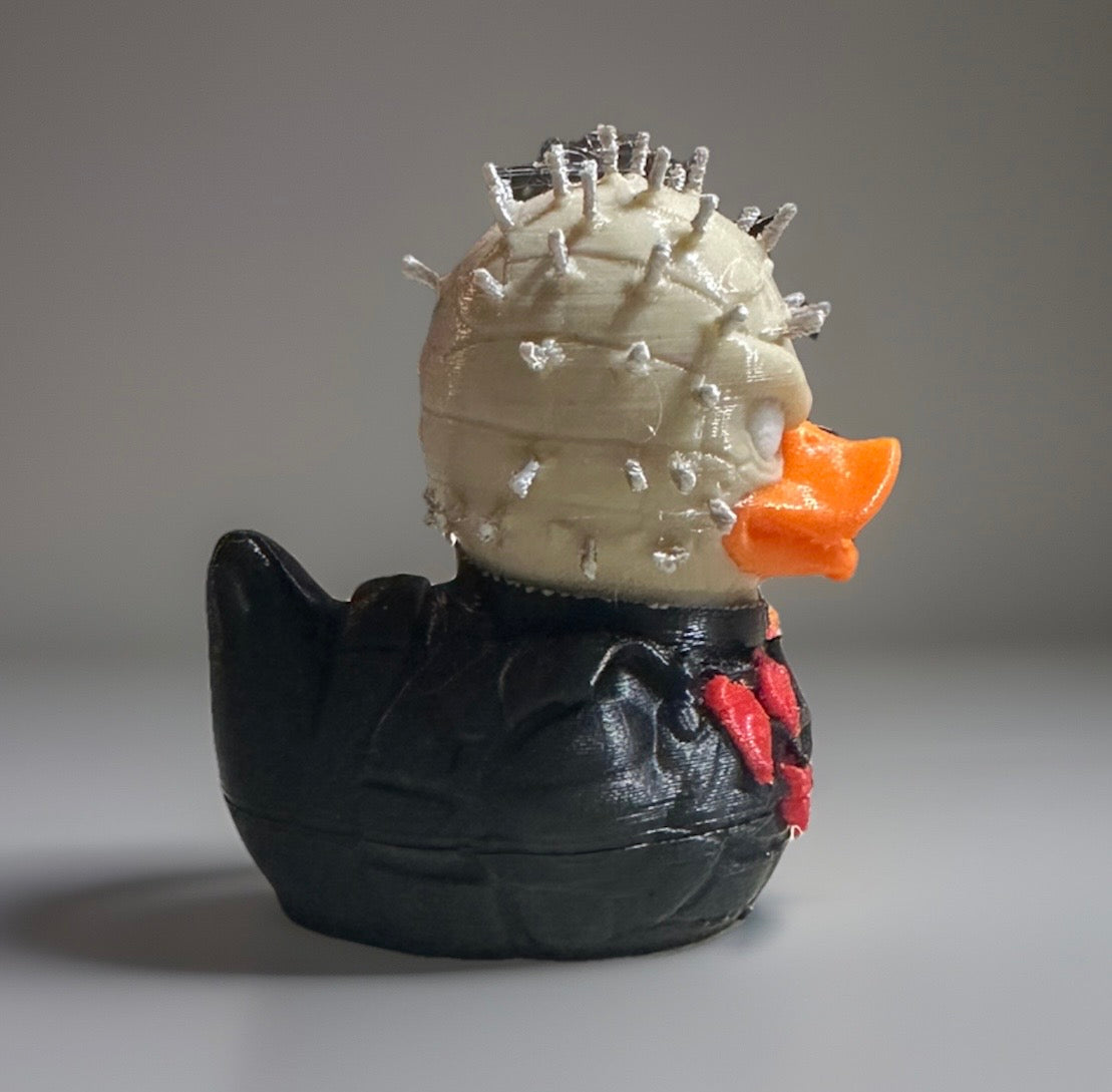3D Printed Pinhead Duck made by Reeds Rubber Ducks and Sensory Shop