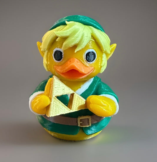 Reed's 3D Link from Zelda Duck-Collectible