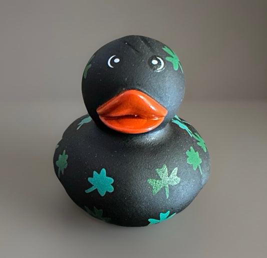 Black St. Patrick’s Day Rubber Duck 2”
