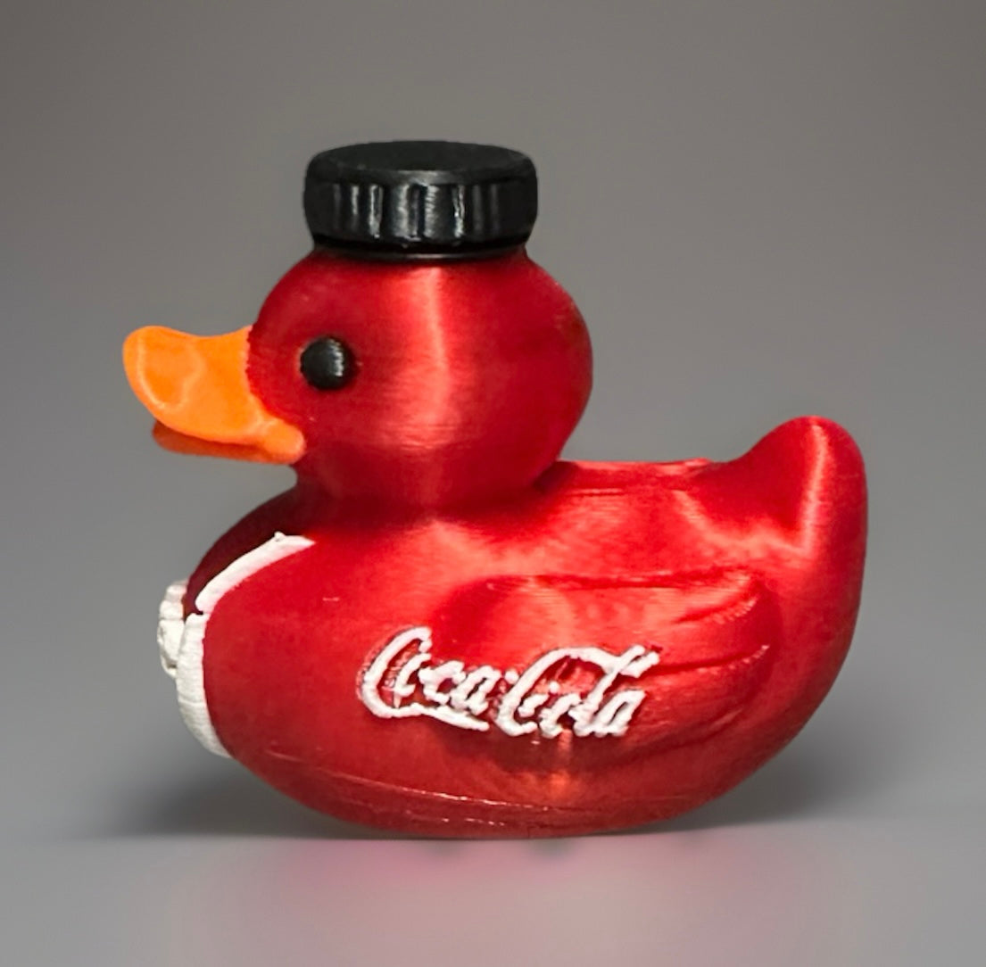 Reed's 3D Printed Coca-Cola 
Duck-Collectible
