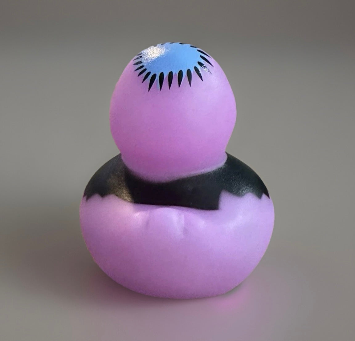 Purple Zombie Rubber Duck 2”