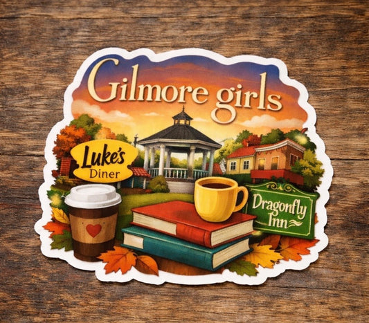 Gilmore Girls Sticker Die-cut Vinyl by Reed’s Rubber Ducks