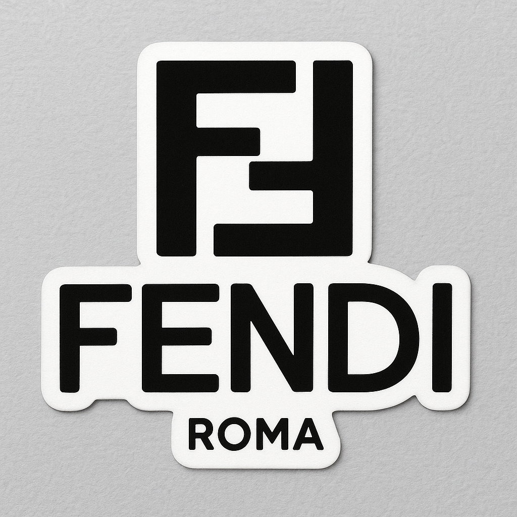 Fendi Vinyl Sticker by Reed’s Rubber Ducks