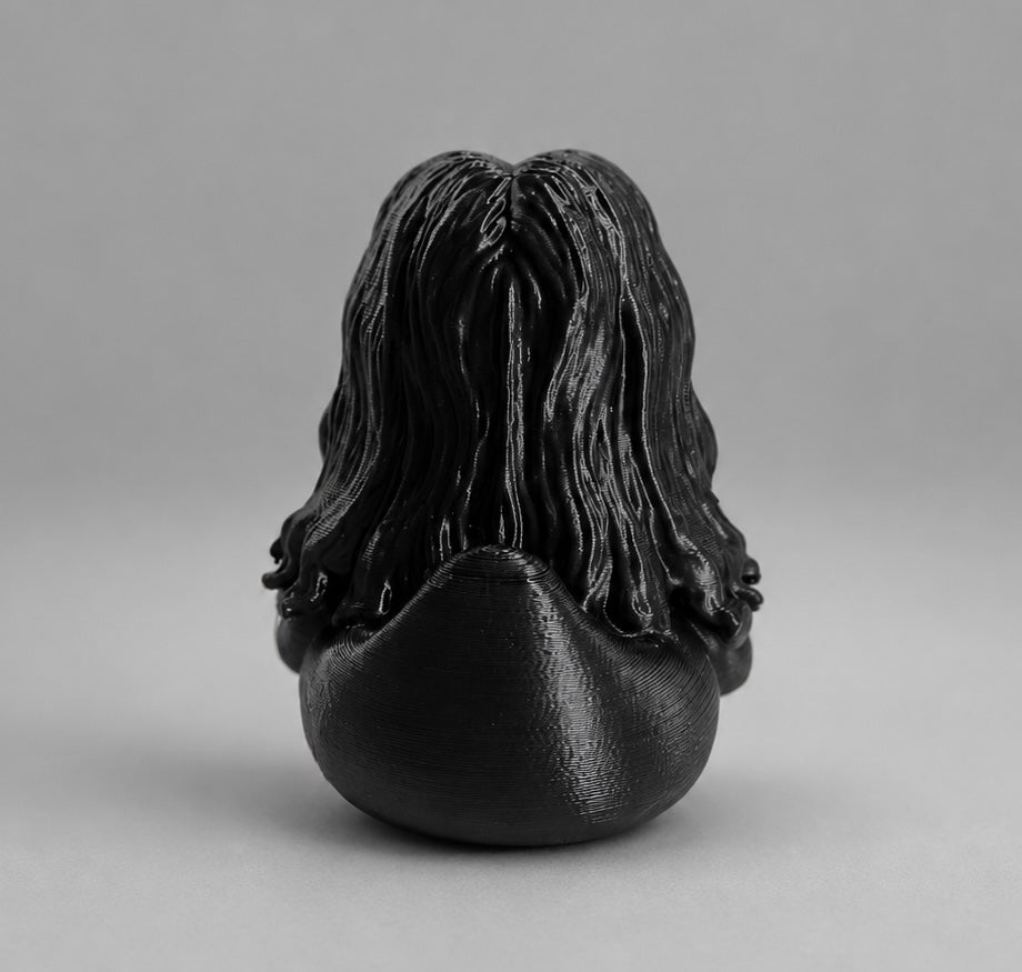 3D Printed Duck “Cher” made by Reed’s Rubber Ducks and Sensory Shop