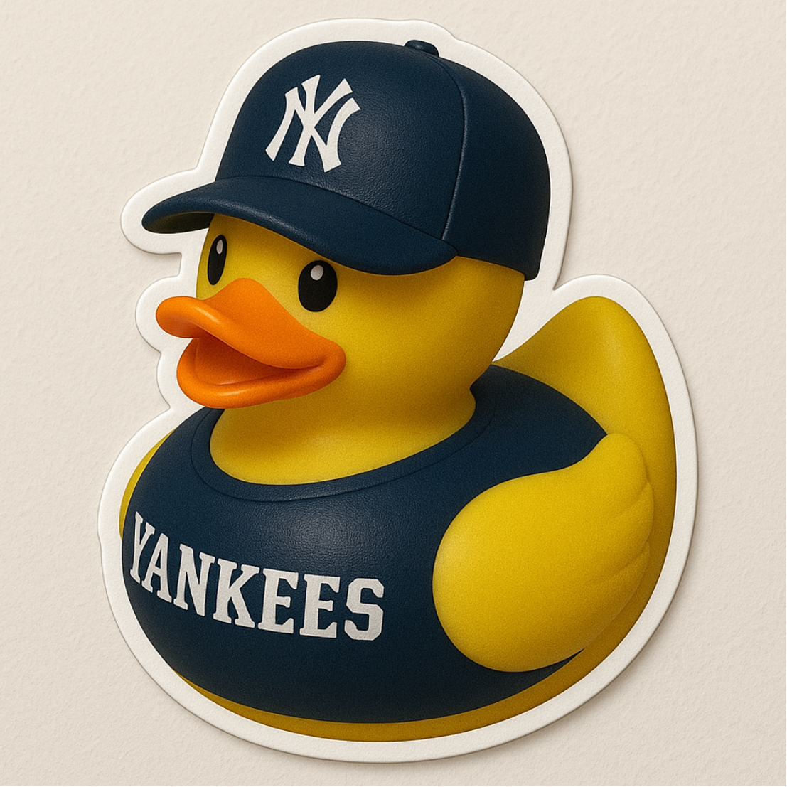 New York Yankees Rubber Duck Sticker by Reed’s Rubber Ducks
