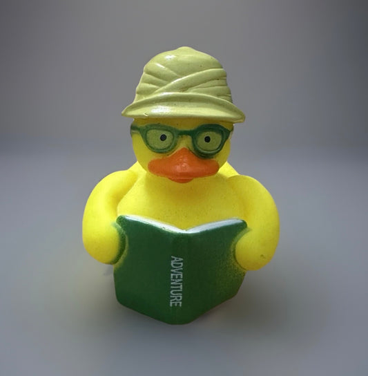 Adventure Book Reading Rubber Duck 2”