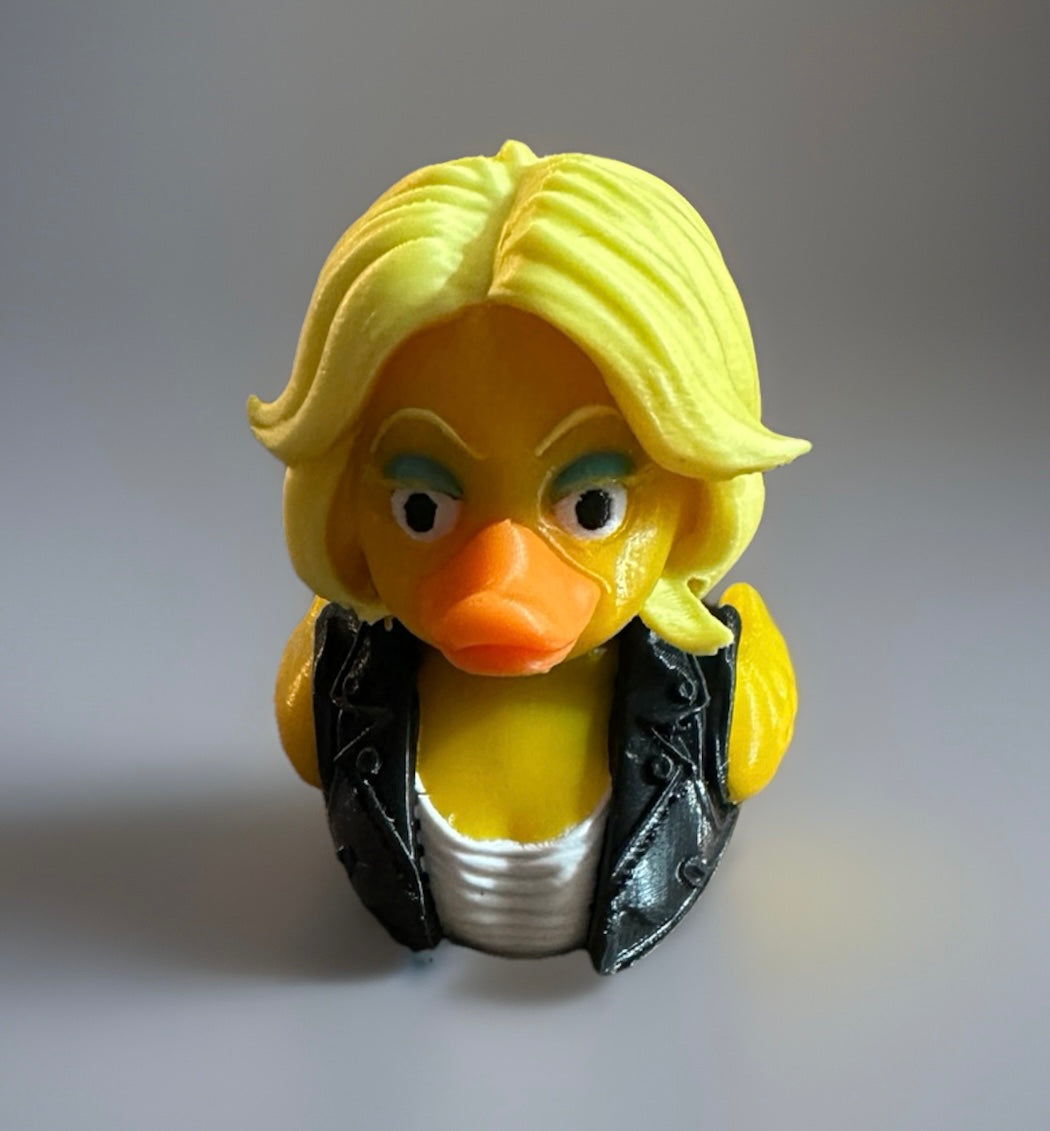 Tiffany Valentine 3D Printed Duck made by Reeds Rubber Ducks and Sensory Shop