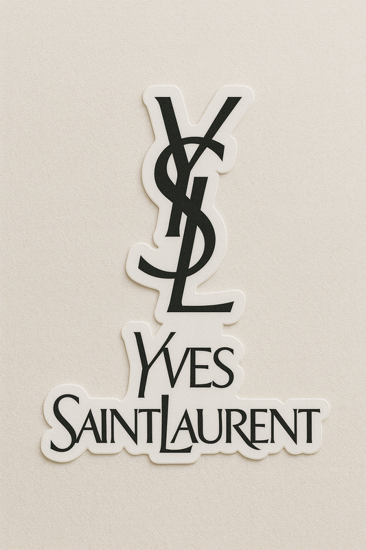 Yves Saint Laurent Vinyl Sticker by Reed’s Rubber Ducks
