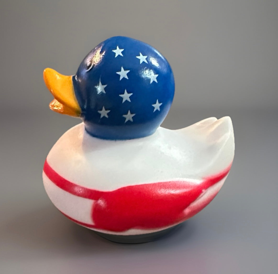 Red, White and Blue Rubber Duck 2”