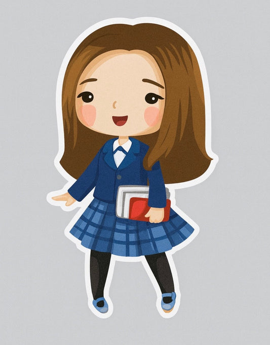 Gilmore Girls Rory Sticker Die-cut Vinyl by Reed’s Rubber Ducks