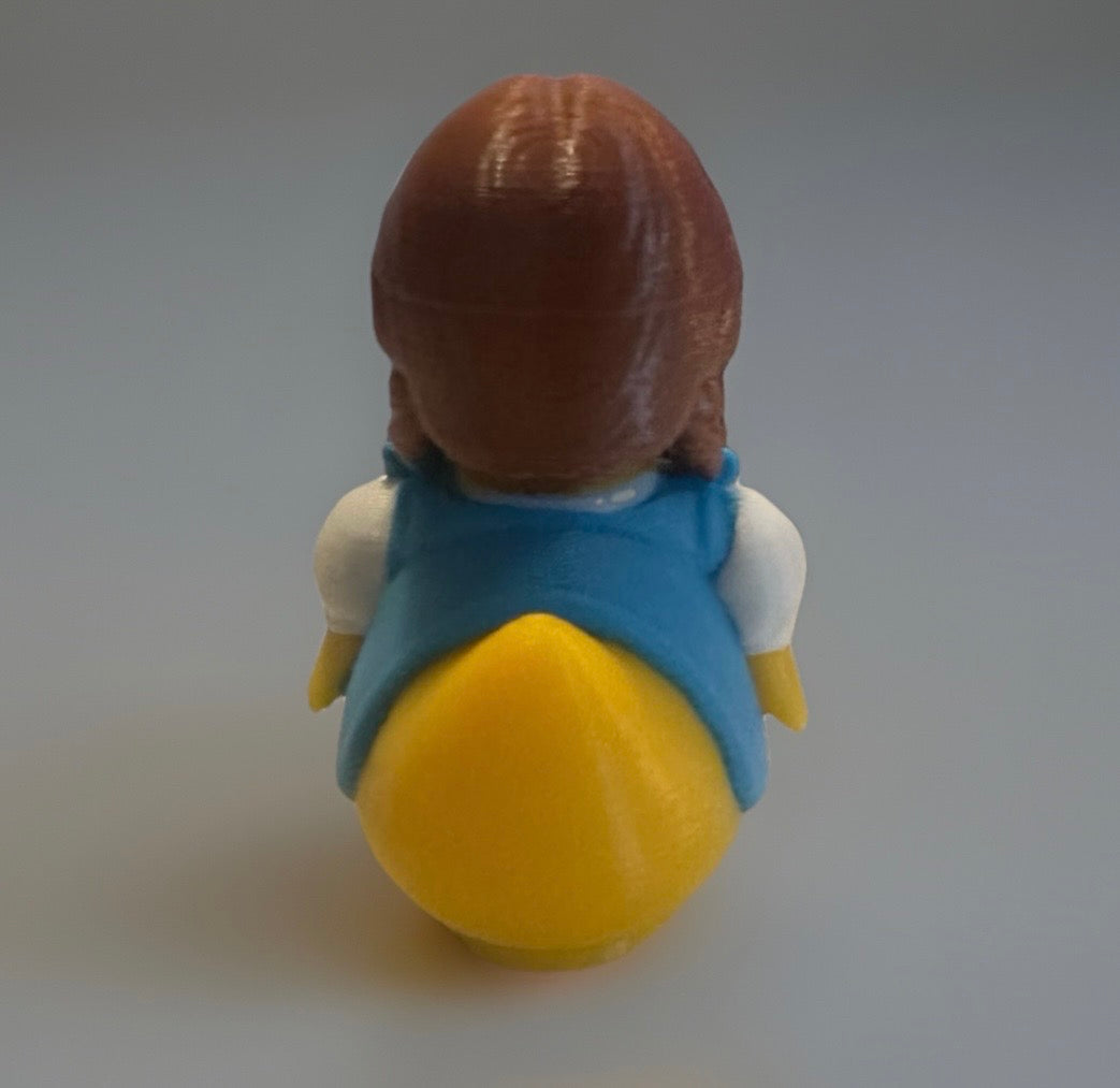 Reed's 3D Printed Wizard of Oz’s Dorothy Duck-Collectible