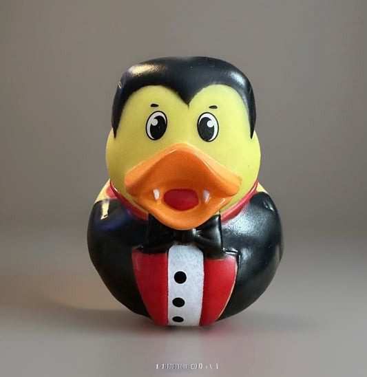 Halloween Count Dracula Rubber Duck 3.5”