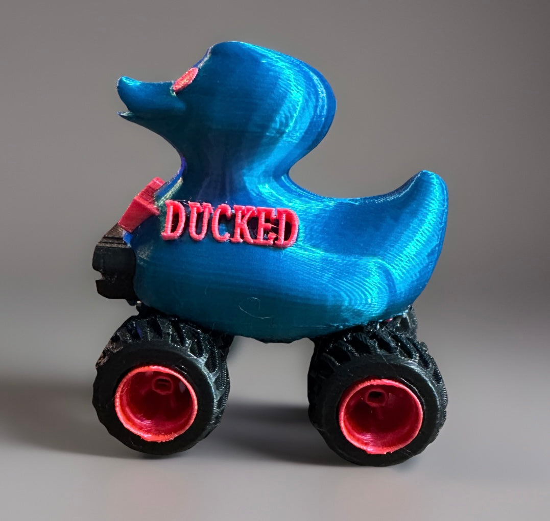 Reed’s 'You've Been Ducked Jeep' Teal Duck Toy