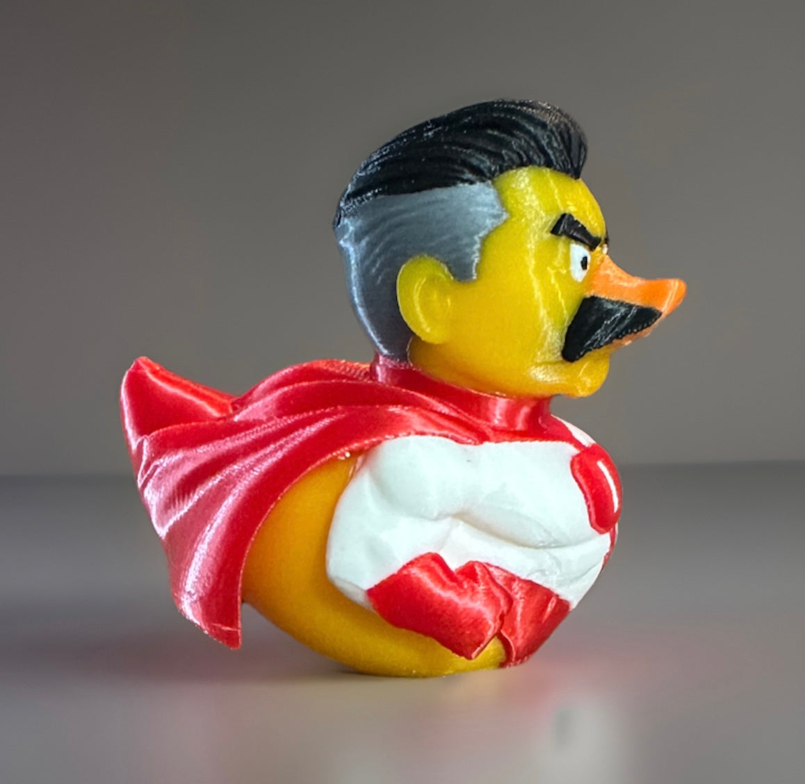 Reed's 3D Printed Omni Man Duck-Collectible