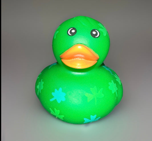 Kelly Green St. Patrick’s Day Rubber Duck 2”