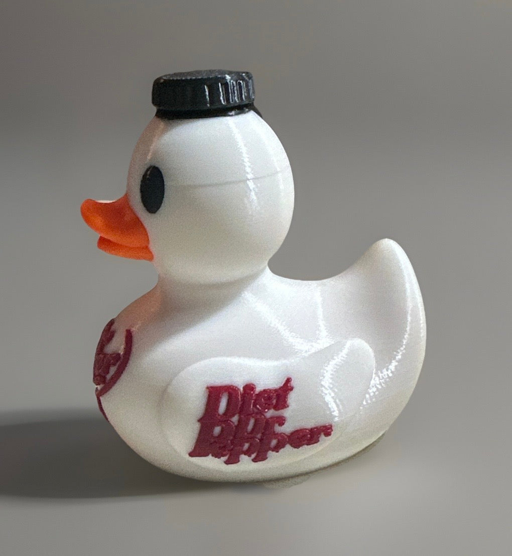 Reed's 3D Printed Diet Dr. Pepper Duck-Collectible