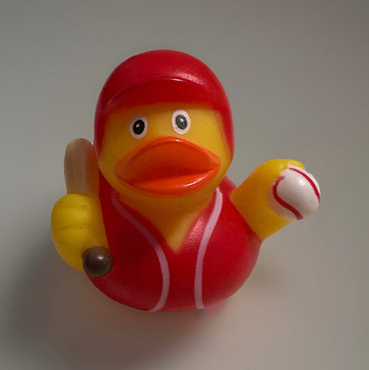 Baseball Rubber Duck(1) 2”