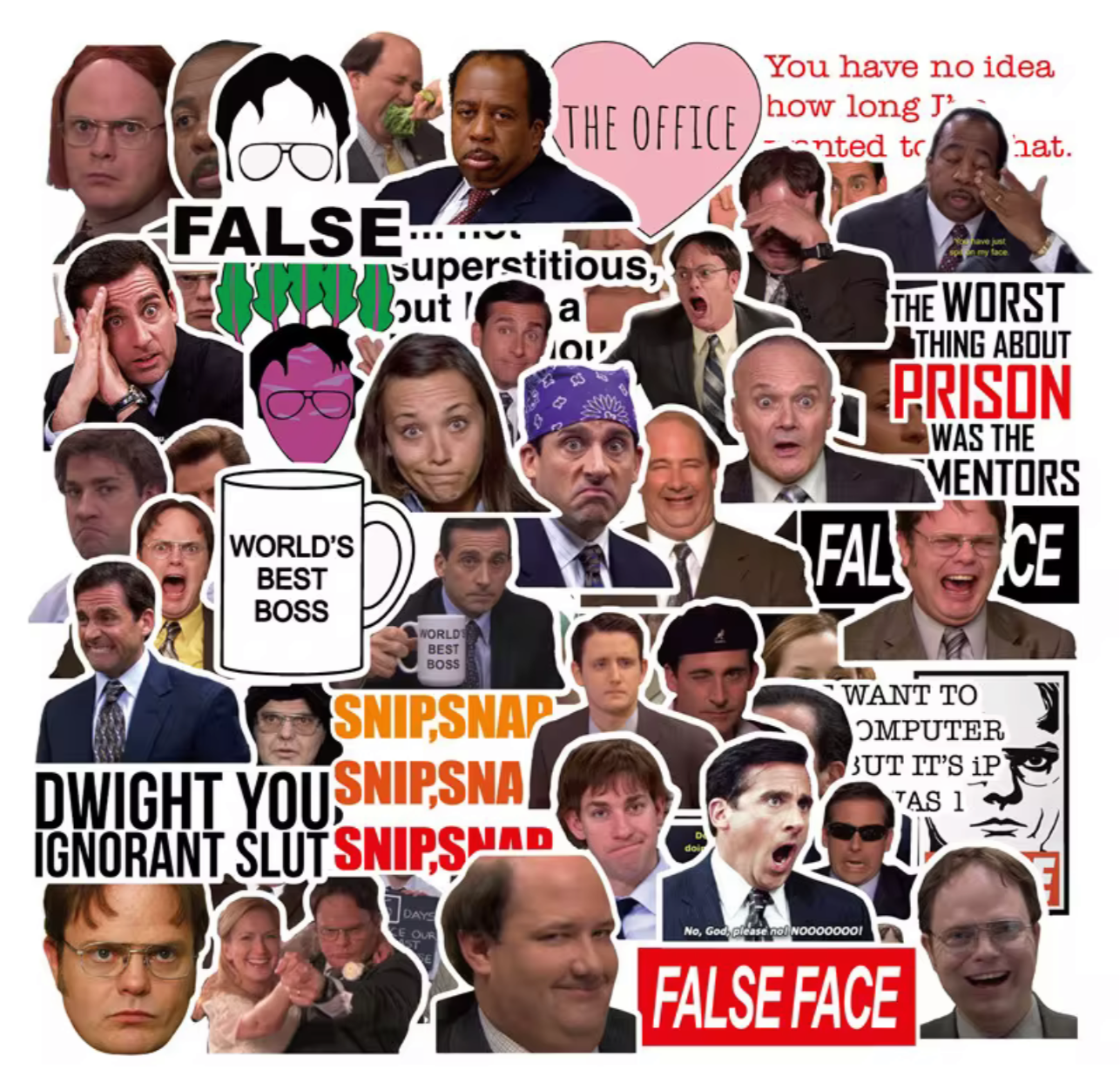 The Office TV Show Stickers
