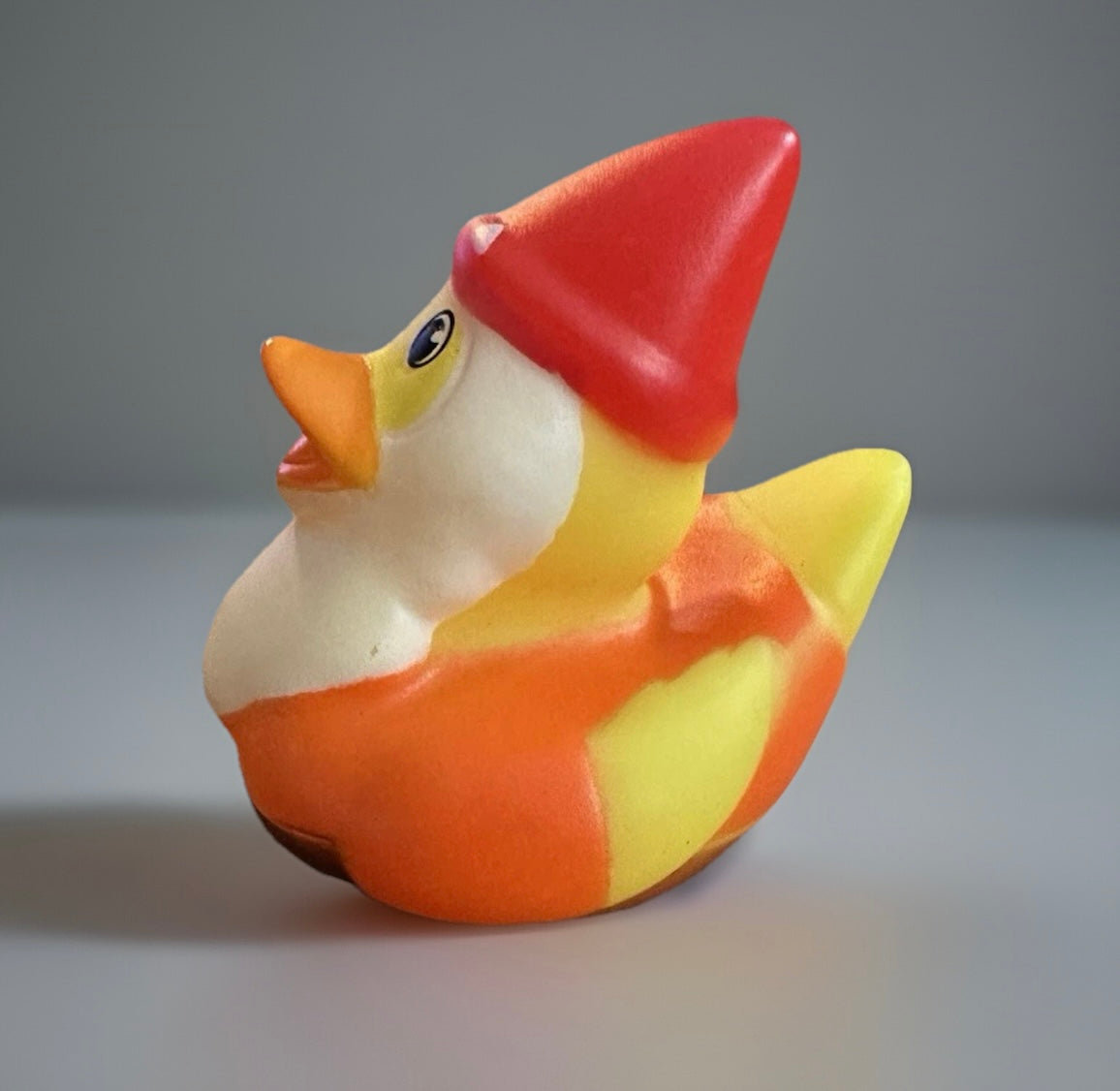 Orange Gnome Rubber Duck 2”