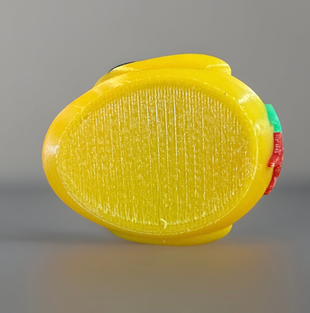 Mello Yello 3D Printed Duck made by Reeds Rubber Ducks and Sensory Shop