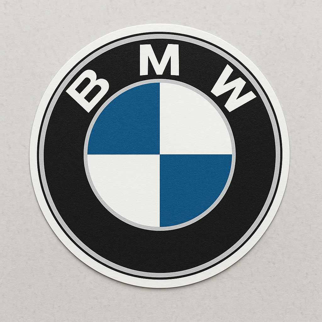 BMW Vinyl Sticker by Reed’s Rubber Ducks