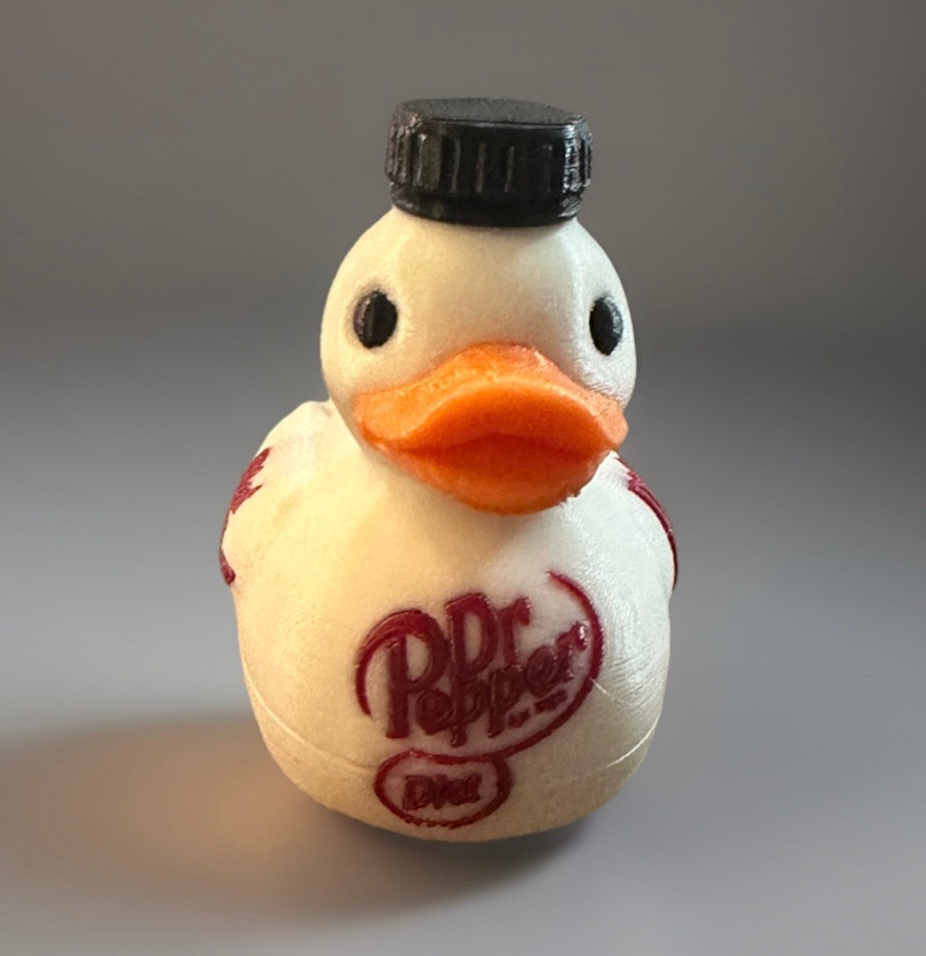 Reed's 3D Printed Diet Dr. Pepper Duck-Collectible