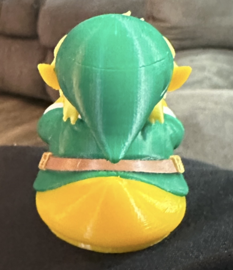Reed's 3D Link from Zelda Duck-Collectible