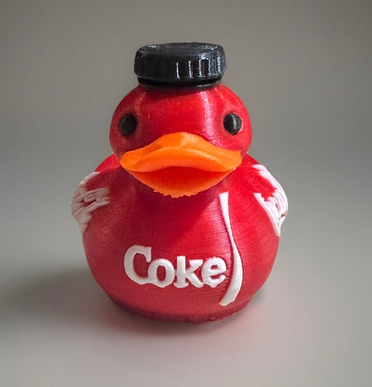 Reed's 3D Printed Coca-Cola 
Duck-Collectible