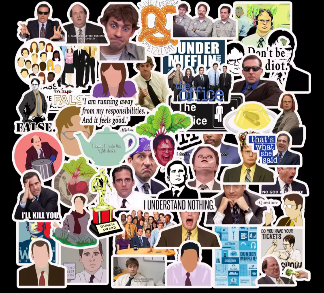 The Office TV Show Stickers