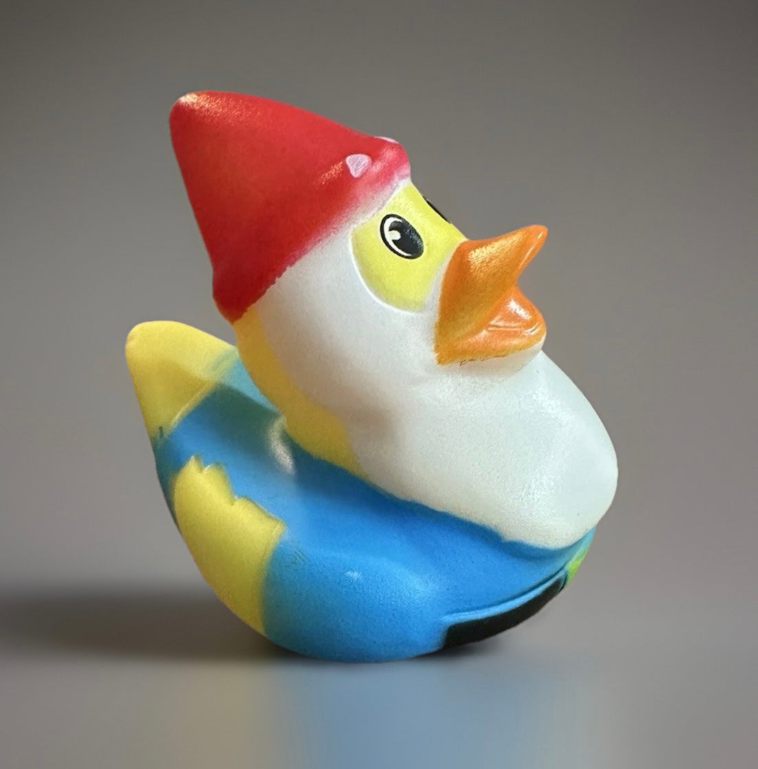 Blue Gnome Rubber Duck 2”