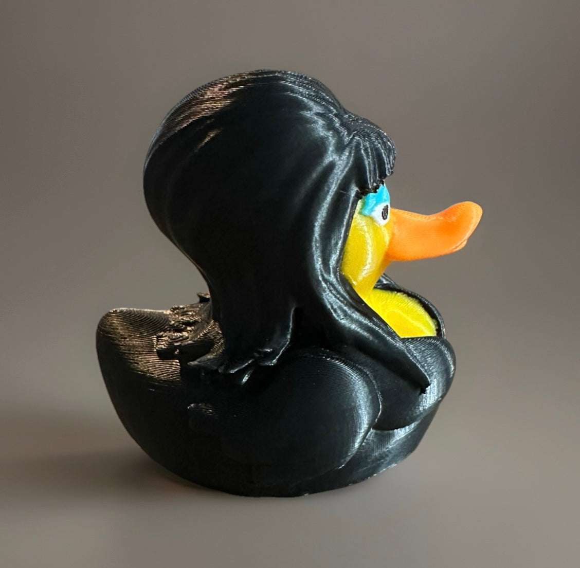 Elvira 3D Printed Duck made by Reeds Rubber Ducks and Sensory Shop