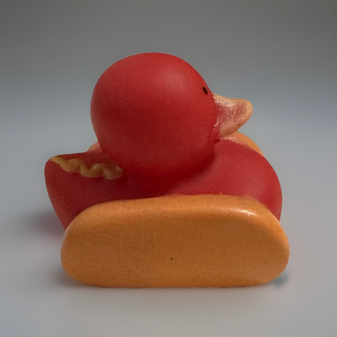 Hot Dog Rubber Duck 2”