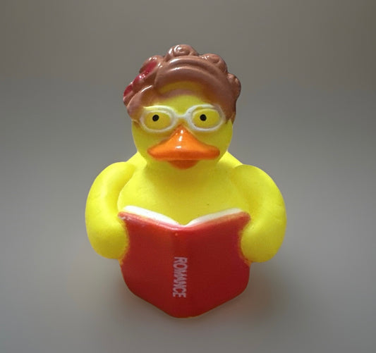 Romance Book Reading Rubber Duck 2”