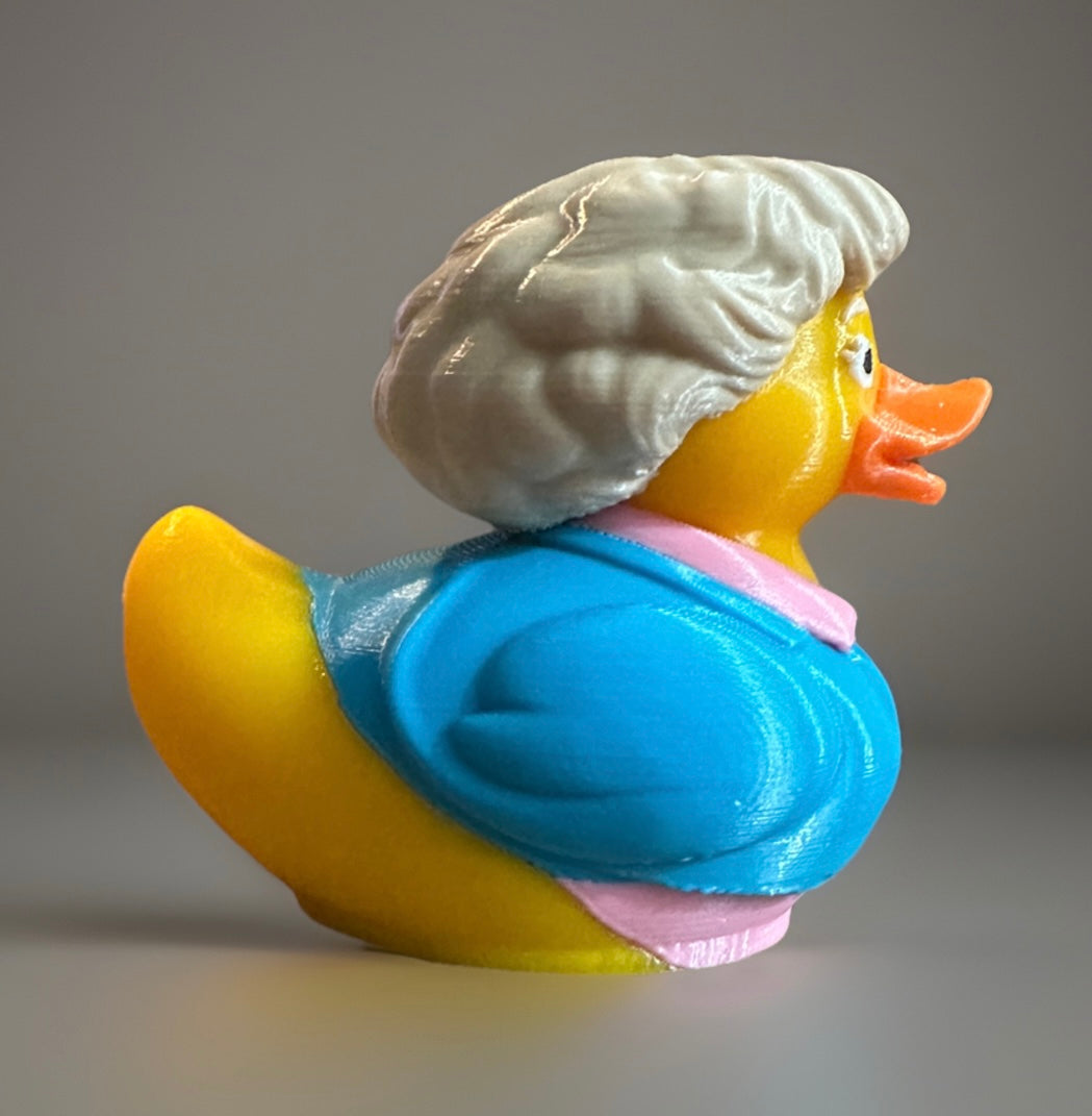 Reed's 3D Printed Betty White Duck-Collectible