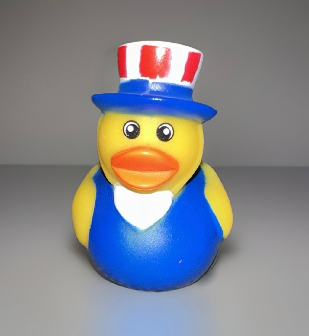 Patriot Blue Vest Rubber Duck 2”