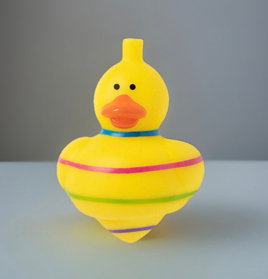 Spin Top Rubber Duck 2”