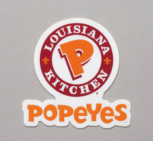 Popeyes Die-Cut Sticker by Reed’s Rubber Ducks