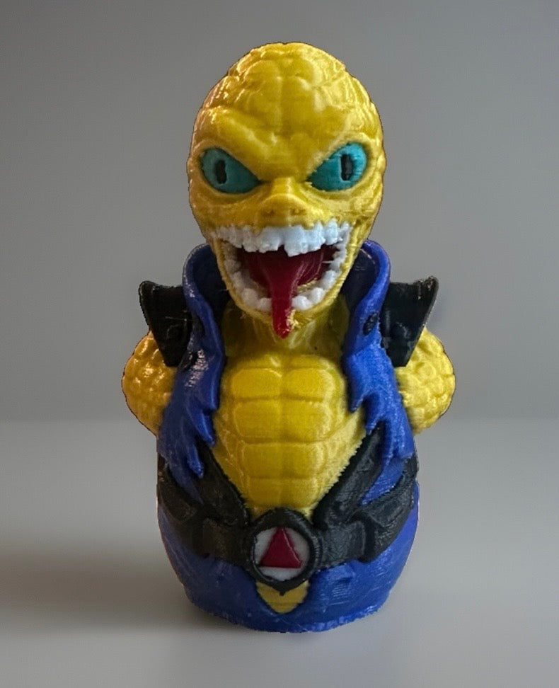 Cobra Commander (I Was Once a Man) - G.I. Joe 3D Printed Duck made by Reeds Rubber Ducks and Sensory Shop
