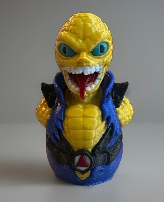 Cobra Commander (I Was Once a Man) - G.I. Joe 3D Printed Duck made by Reeds Rubber Ducks and Sensory Shop