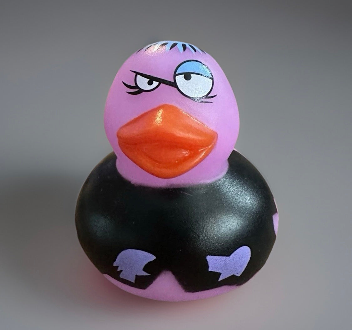 Purple Zombie Rubber Duck 2”