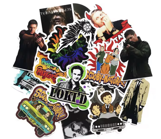 Supernatural TV Show Stickers