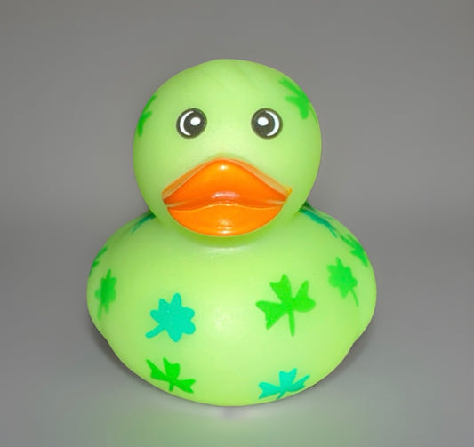 Light Green St. Patrick’s Day Rubber Duck 2”