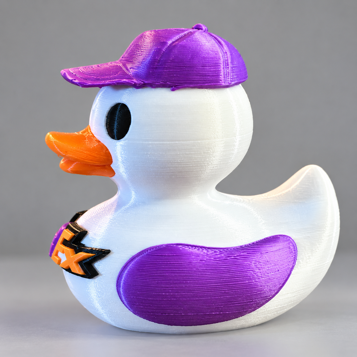 FedEx inspired duck/Delivery Driver Duck/3D Printed Duck/Delivery Worker Gift/Collectible