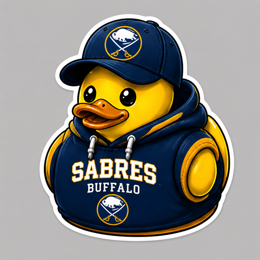 Buffalo Sabres Die-Cut Vinyl Waterproof Sticker