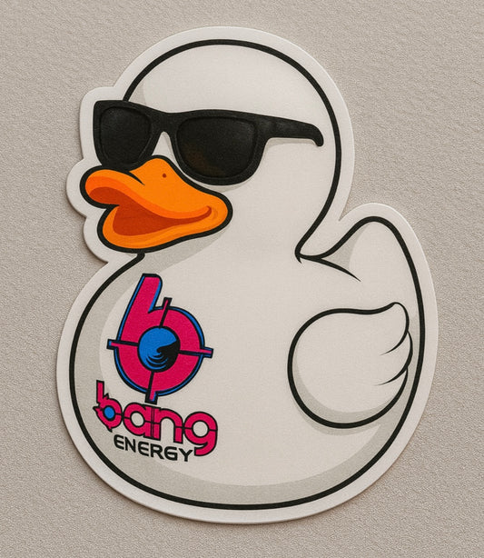 Bang Rubber Duck Sticker by Reed’s Rubber Ducks
