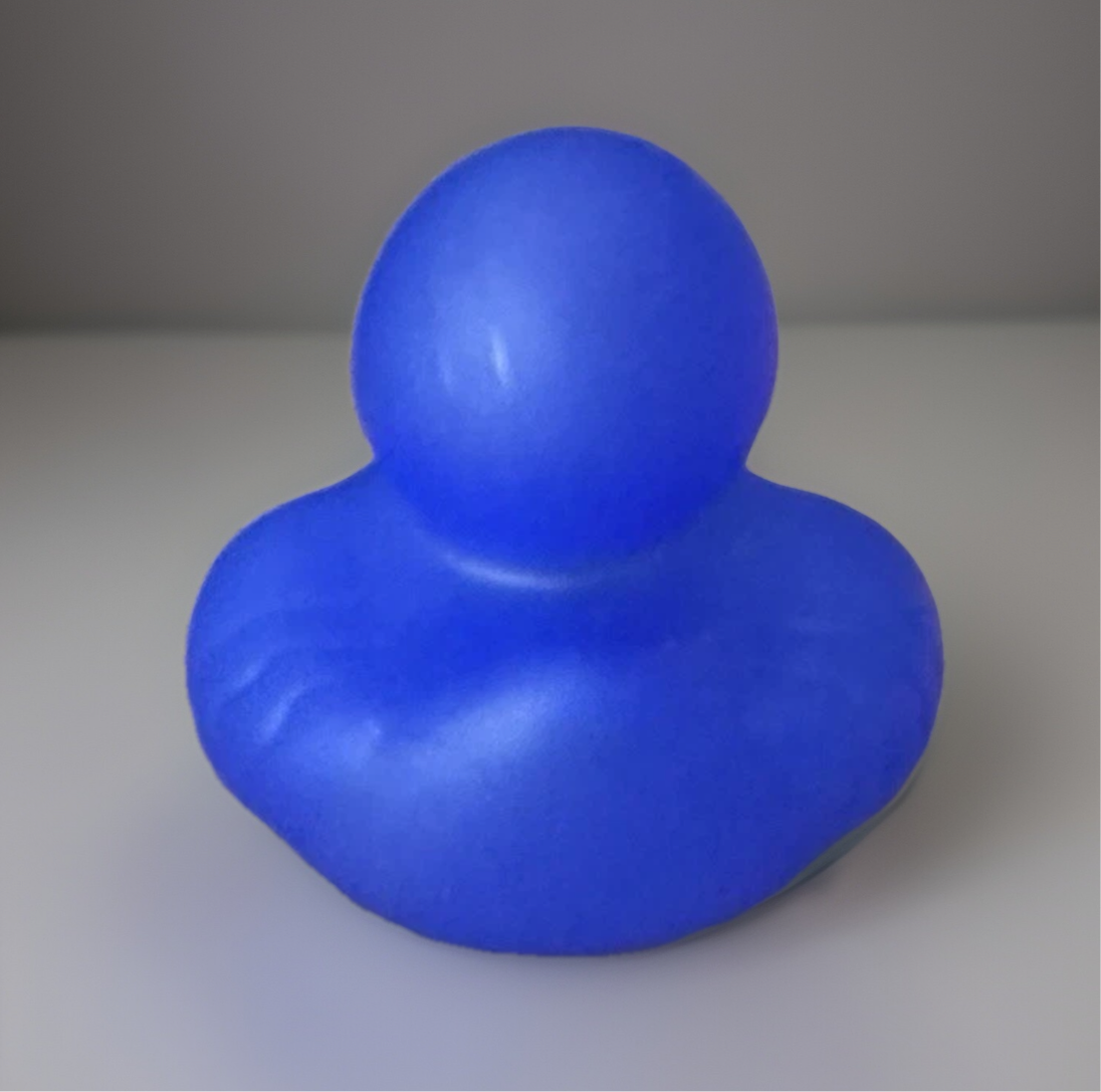 Blue Color Changing Rubber Duck 2”